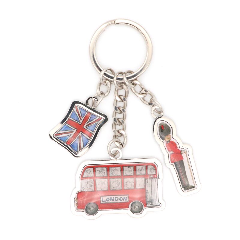 Metal Alloy 2D 3D Keychain - Desent Gifts